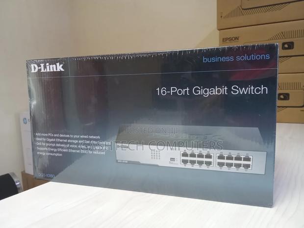 16- Port Gigabit D-Link Switch - main view