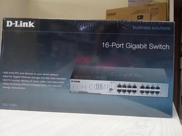 16- Port Gigabit D-Link Switch - thumbnail 3