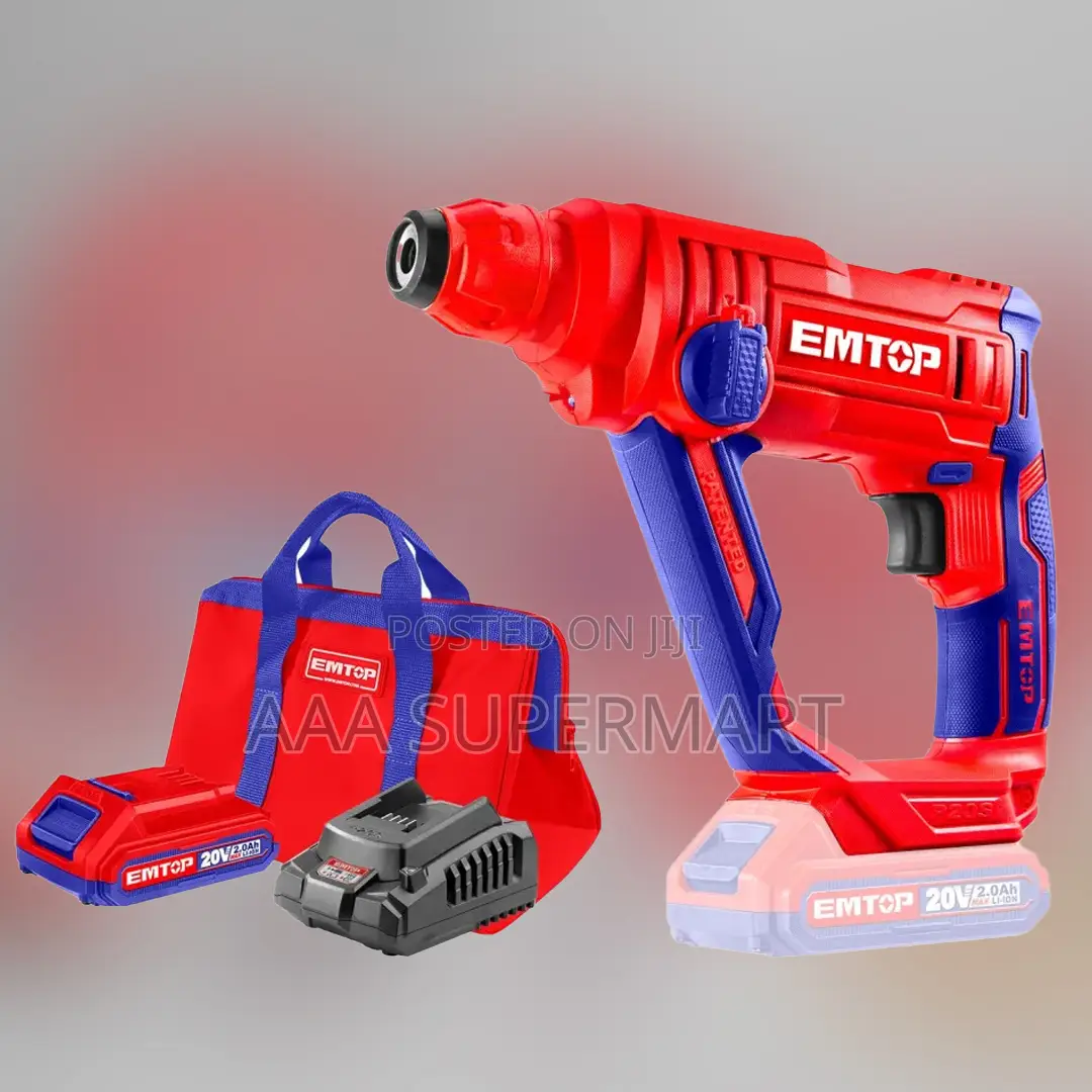 Emtop Elrh2016011 Lithium Ion Rotary Hammer