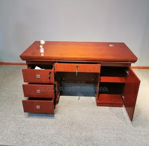 Office Tables: 1.4 Meters Modern Executive Wooden Staff Desk