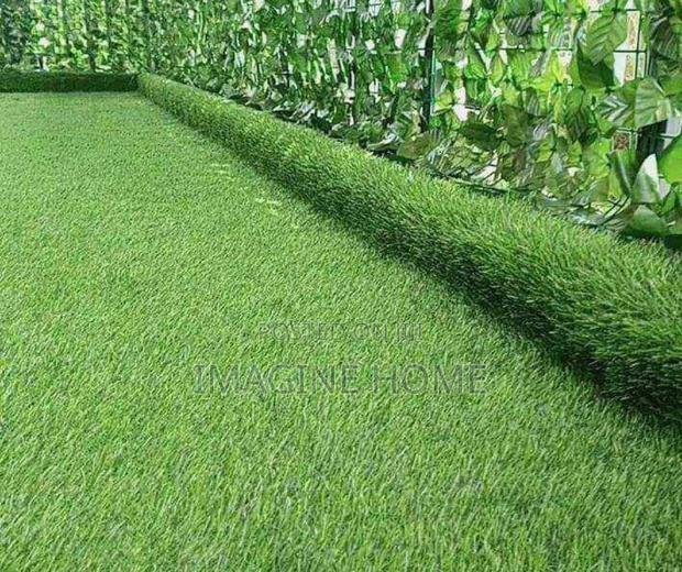 Balcony Grass Carpet With Green Fences Privacy Home Balcony