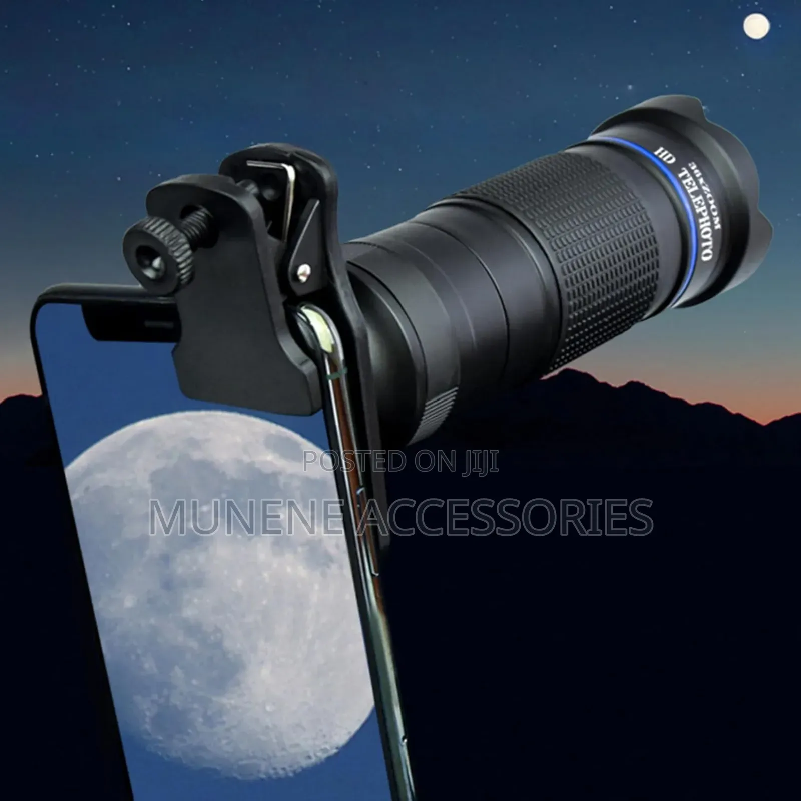 36X Telephoto Phone Zoom Magnifying Lens Phone Holder Tripod