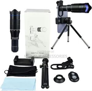 36X Telephoto Phone Zoom Magnifying Lens Phone Holder Tripod