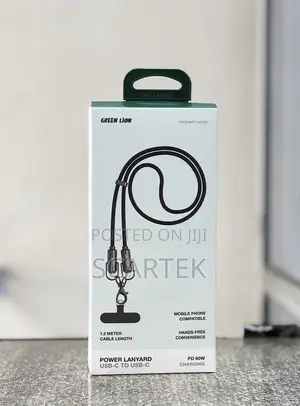 Green Lion Power Lanyard Usb-c To Usb-c