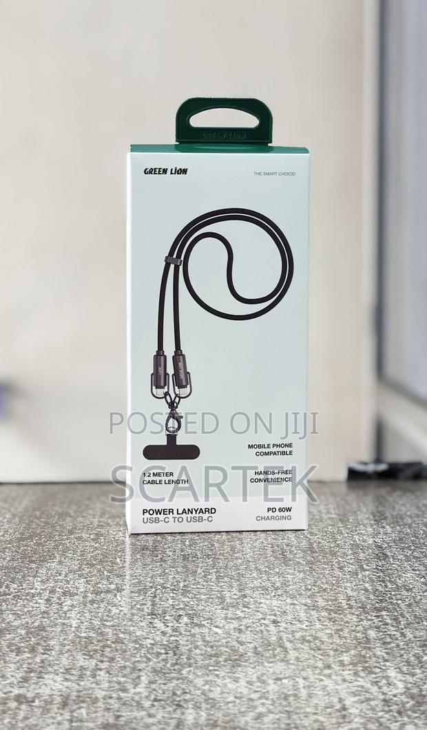 Green Lion Power Lanyard Usb-c To Usb-c