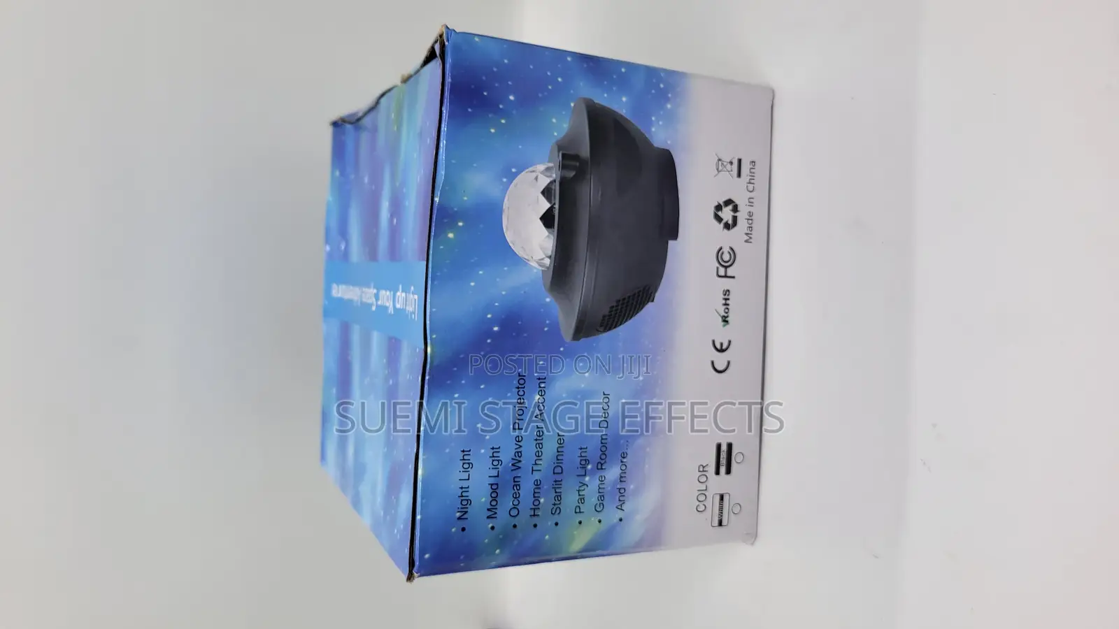 Starry Projector Light – Nightlight, Ambience & Party Must-h
