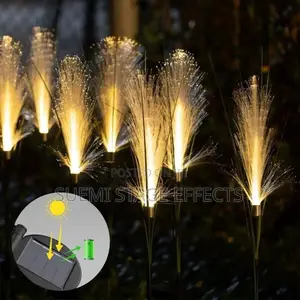 Xmas LED Solar Dandelion Lights – Outdoor Décor With Ground