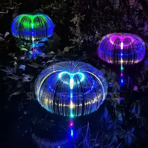 Xmas LED Solar Dandelion Lights – Outdoor Décor With Ground