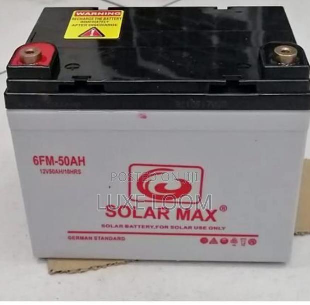 Solar Max Battery 50ah - main view