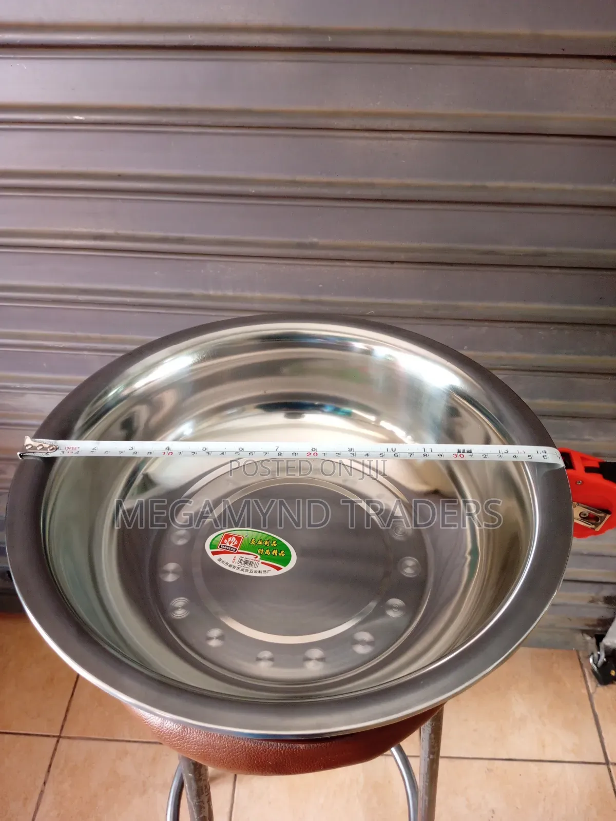 Stainless Steel Bowl Size 42cm /Mixing Bowl Medium Gauge