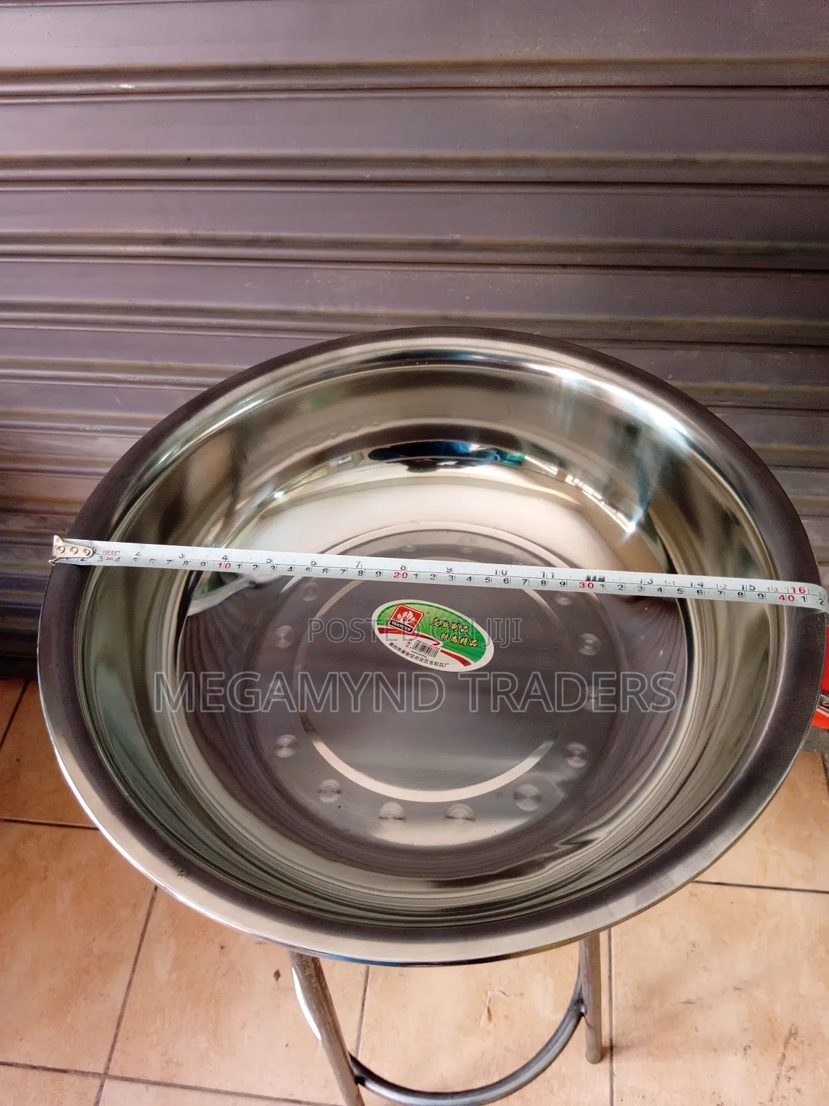Stainless Steel Bowl Size 42cm /Mixing Bowl Medium Gauge