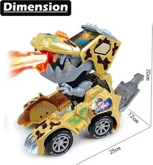 Dinosaur Transformation Car Toy for Kids, - thumbnail 2
