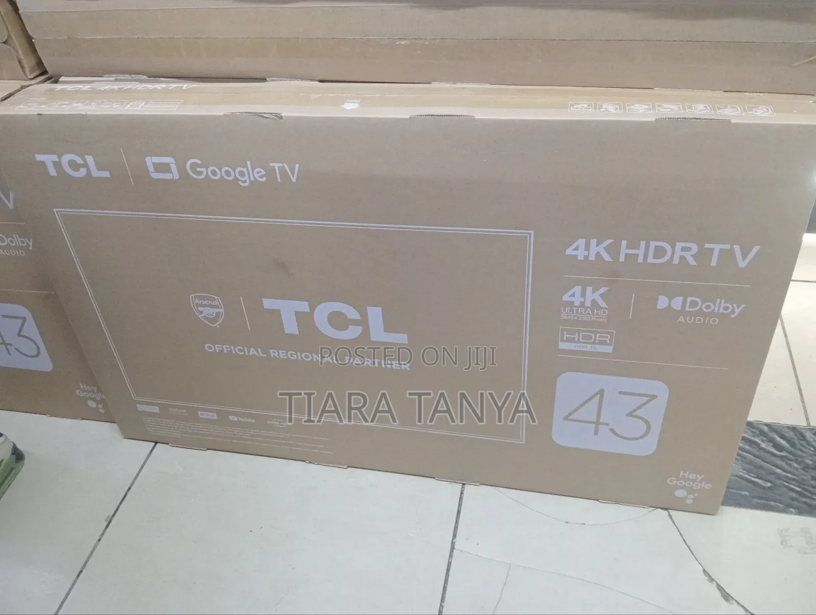 TCL 43v6b 43 Inch Uhd Google Smart Tv Hdr10 Micro Dimming