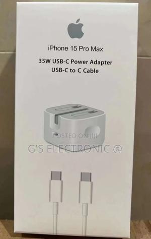 iPhone 15 Pro Max Charger 35 Watts - thumbnail 2