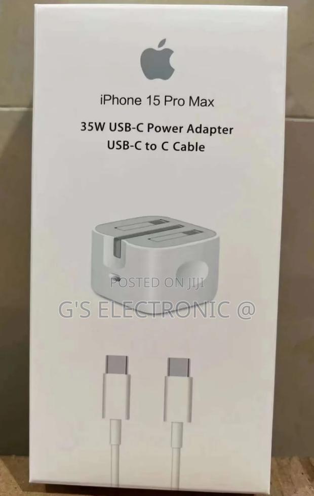 iPhone 15 Pro Max Charger 35 Watts - main view