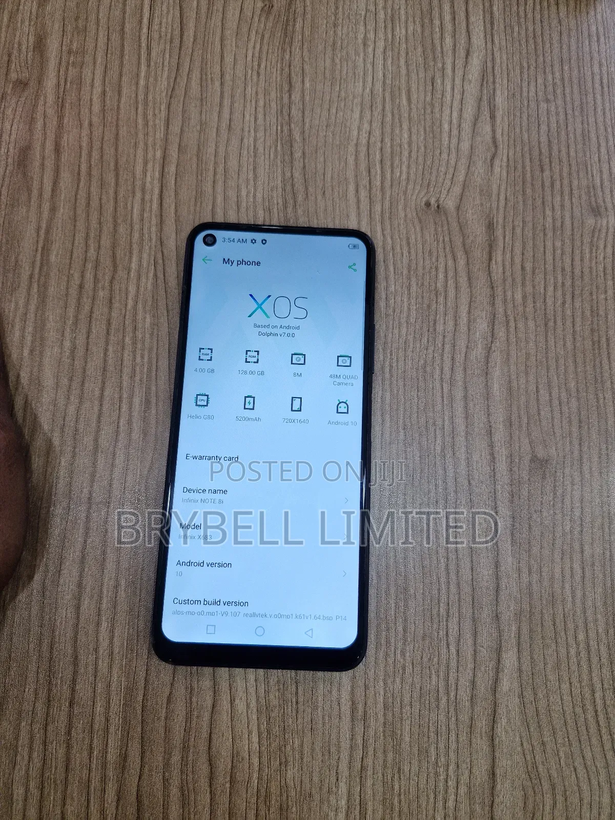 Infinix Note 8i 128 GB Blue