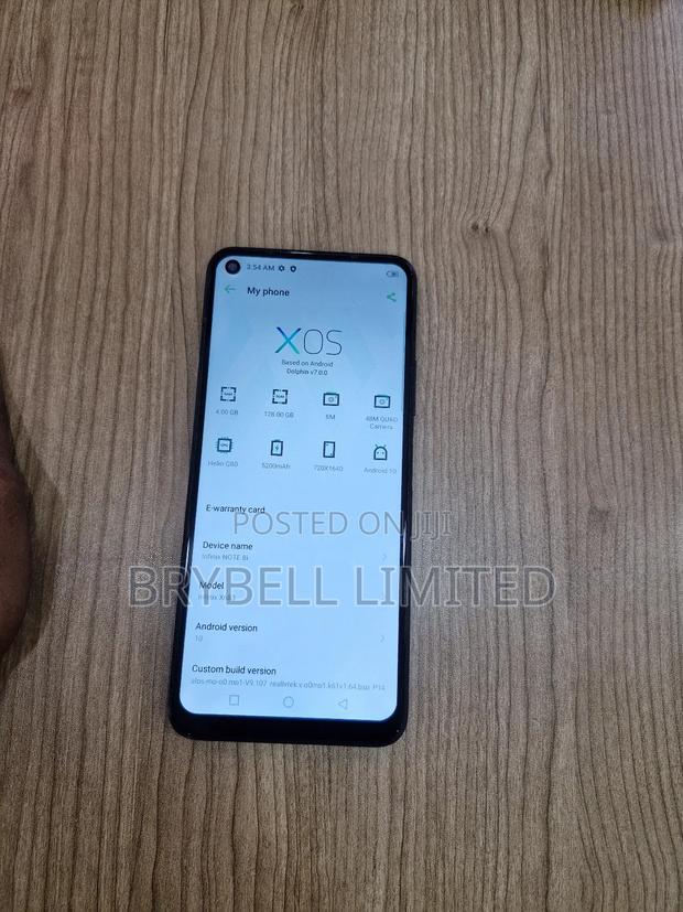 Infinix Note 8i 128 GB Blue - thumbnail 3