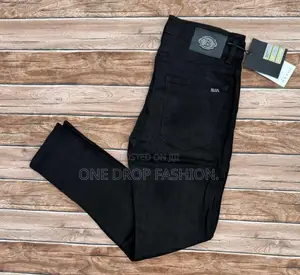 Plain Black Jeans