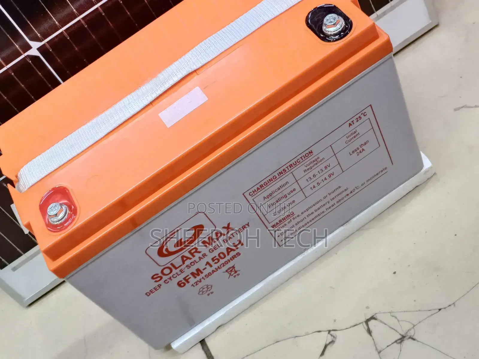 150ah Solar Battery