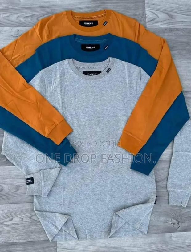 Long Sleeved Plain Shirts - main view