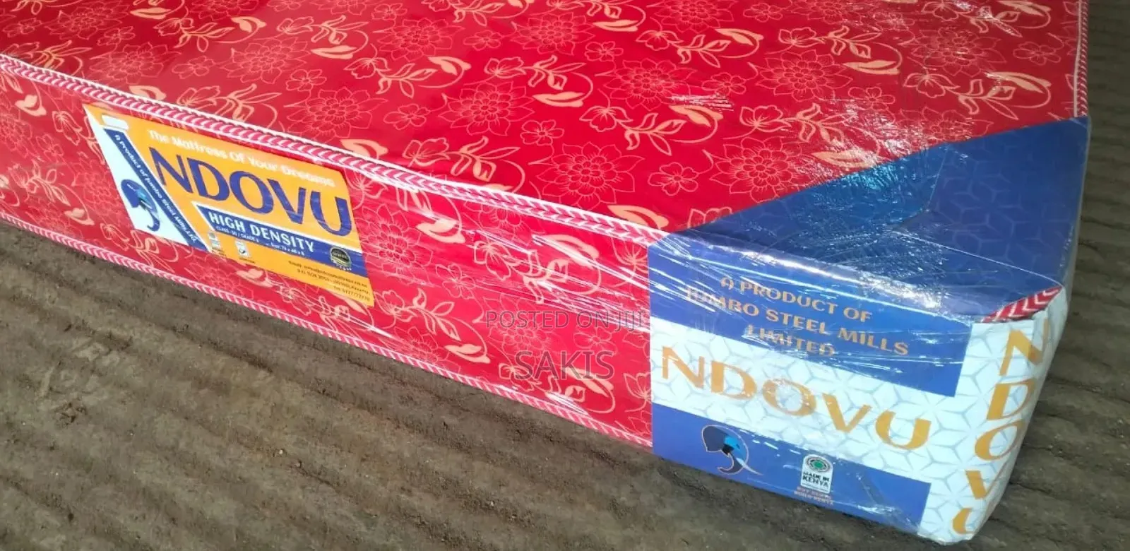 8inch Ndovu 6 X 6 High Density Mattresses. Free Delivery