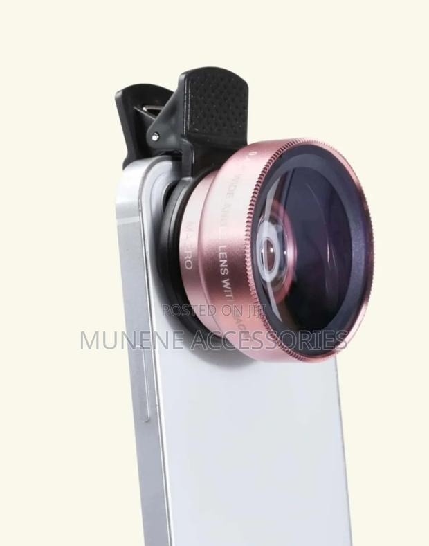 2in1 Phone Magnifying Clip on Lens 0.45x Wide 15x Macro Lens
