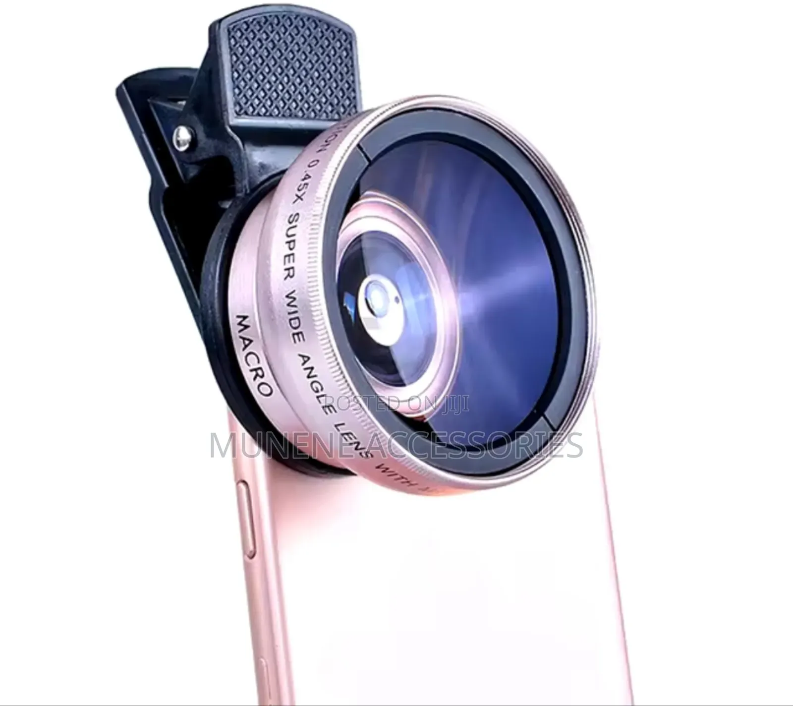 2in1 Phone Magnifying Clip on Lens 0.45x Wide 15x Macro Lens
