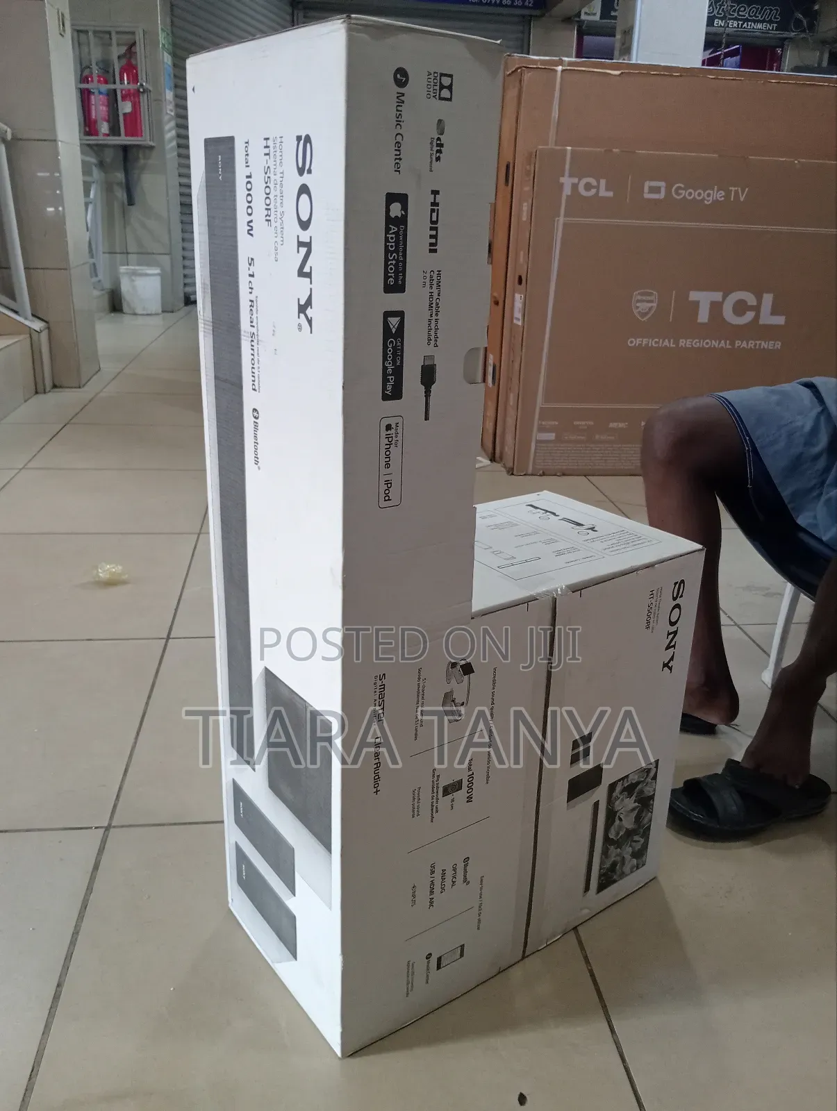 Sony Ht-S500rf 5.1ch With 1000w, Bluetooth, Dolby Sound