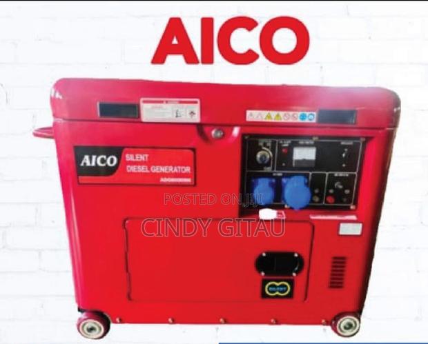 AICO 10.625 Diesel Silent Generator -Keystart
