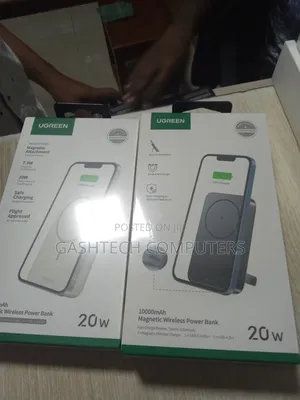 UGREEN 10000mah Magnetic Wireless Power Bank 20WATTS