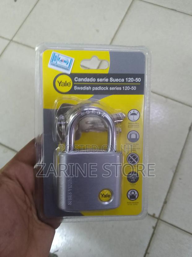 50mm Yale Padlock Weather Resistant Hardened