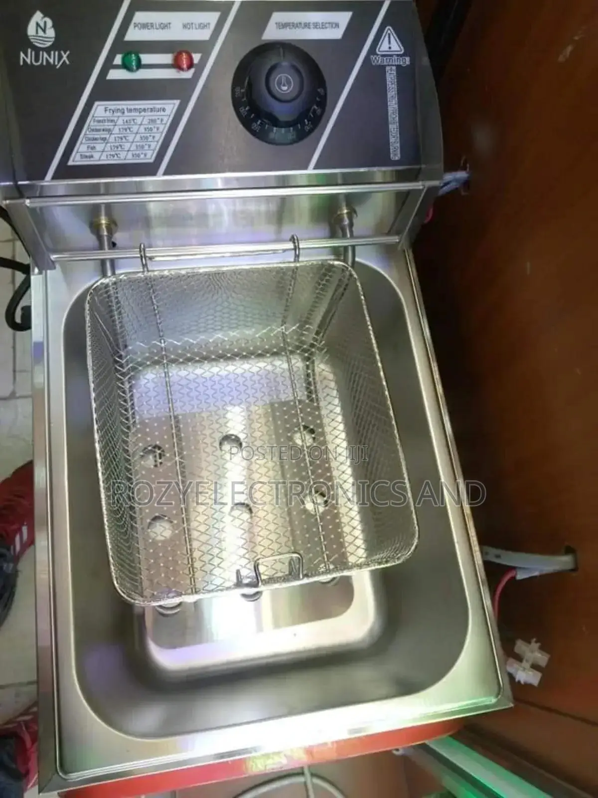 Single Deep Fryer Machine