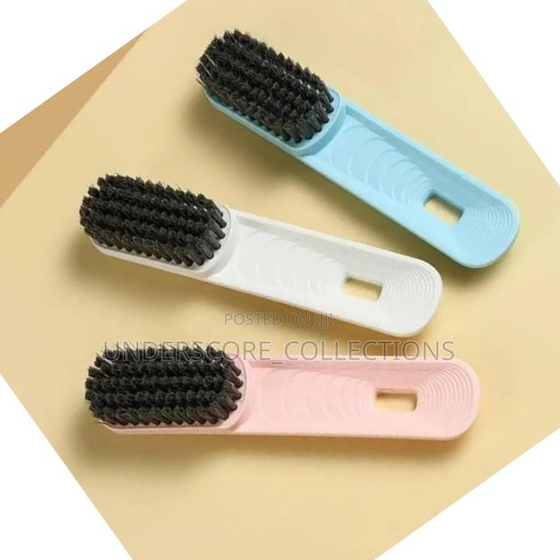 Shoe Brush Plastic Soft Wool Shoes . - main view