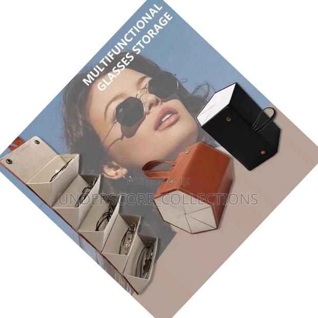 *Sunglasses Organizer Box 2/3/4/5/Multi-Slot Leather . - main view