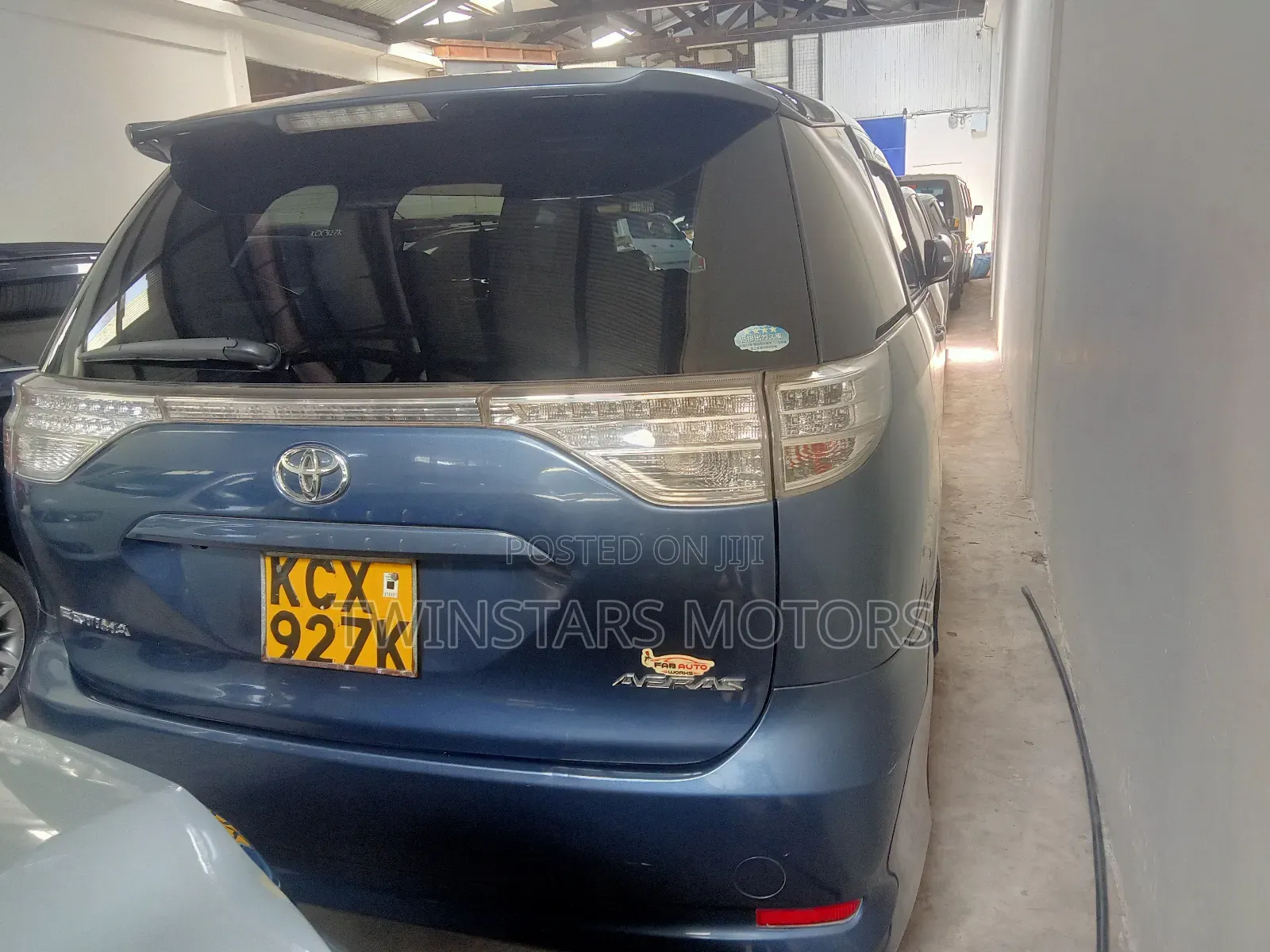 Toyota Estima 2012 Blue