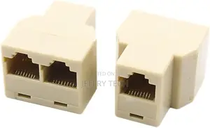 RJ45 Splitter Adapter 1 to 2 Dual Female