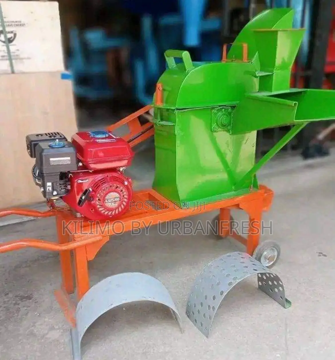 Multipurpose Chaffcutter. Chop, Grind Crush. Green Dry.