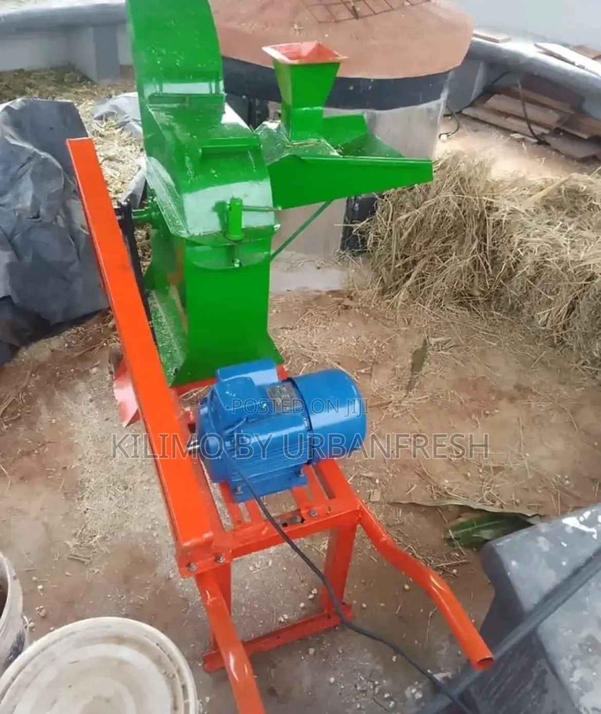 Multipurpose Chaffcutter. Chop, Grind Crush. Green Dry.