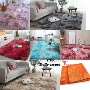7*10 Fluffy Patched Carpet