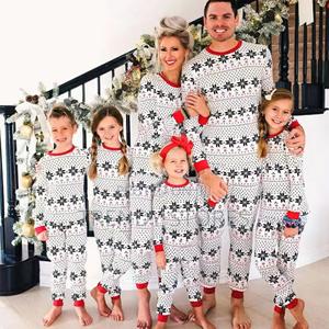 Snowflake Themed Christmas Pajamas - thumbnail 2