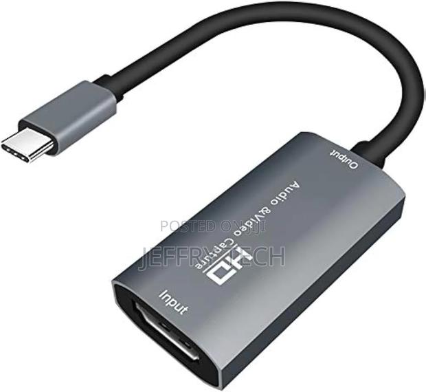 Video HDMI to USB Type_c 1080P via DSLR, Camera