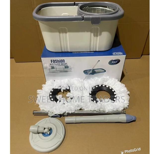 Bucket Washer Spin Mop