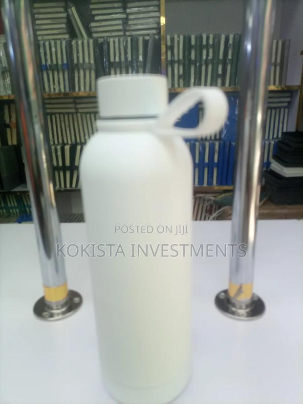 500mls Skin Feel Thermo Bottles (Plain)