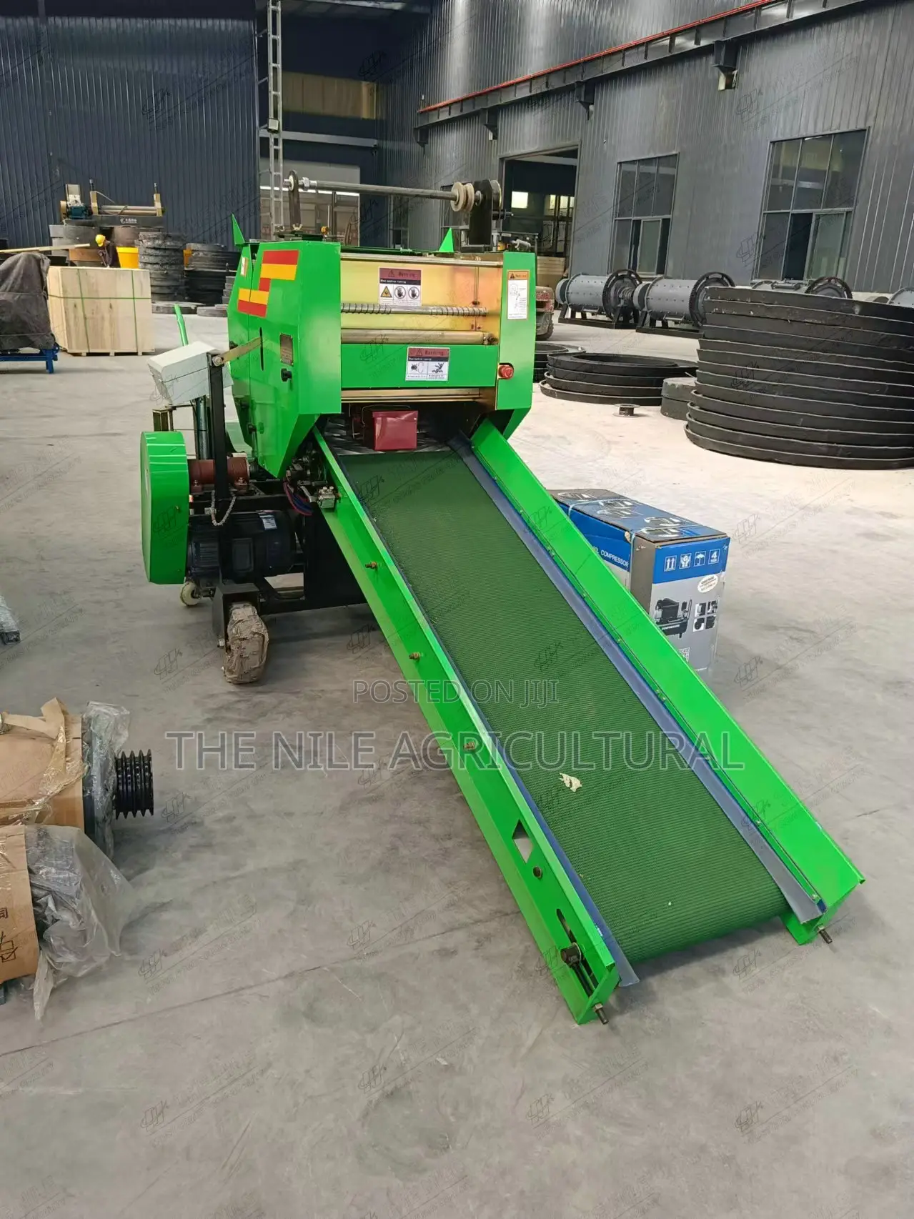 Silage Making and Bailing Machine