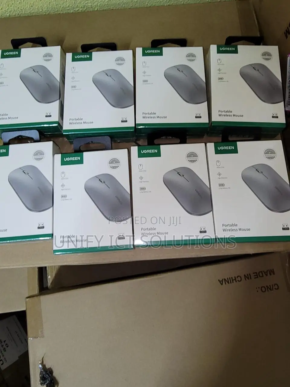 UGREEN Portable Wireless Mouse – Black