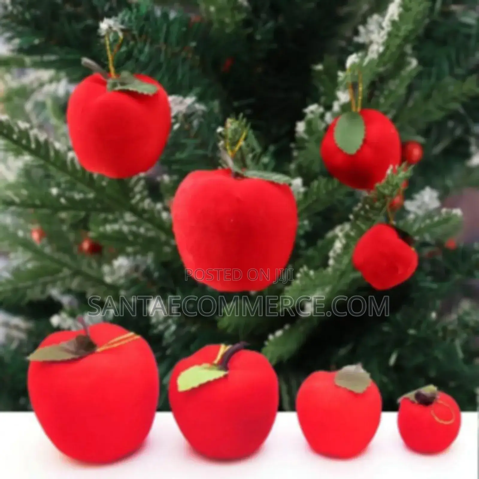 Christmas Tree Plum Decor