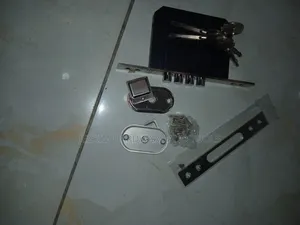 Deadlock for Heavy Steel Doors or Gates