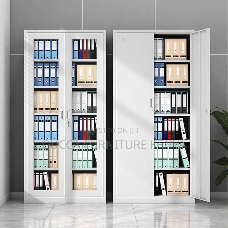 Cabinets:180cm 2-Door Steel Vertical Storage Cabinet
