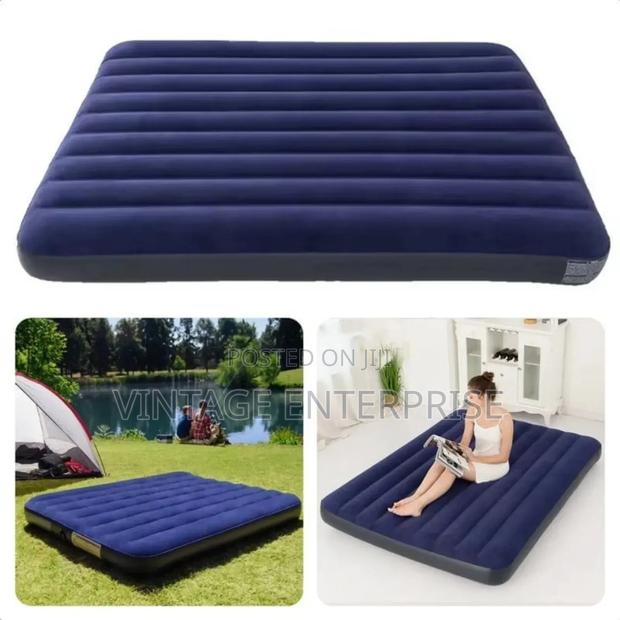 Intex Inflatable Mattress With Free Electric Pump