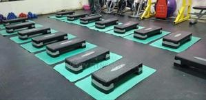 Aerobic 3 Level Anti-Slip Aerobic Stepper With Riser - thumbnail 2